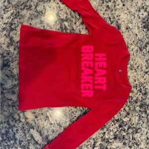 Crewcuts- Heart Breaker toddler Shirt size  XXS (2-3)